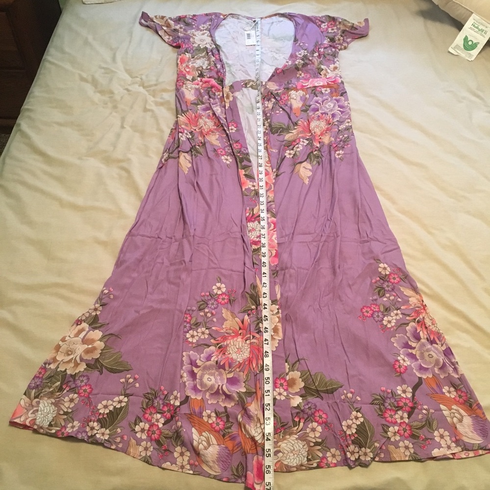 Spell Blue Skies Maxi Wrap Dress! - Picture 7 of 8